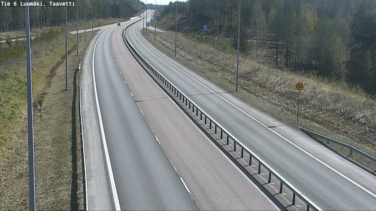 Weather Camera Image Road 6 Luumäki, Taavetti, Luumäki, Etelä-Karjala