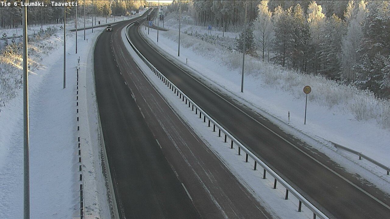 Kelikamerat Kuva Tie 6 Luumäki, Taavetti, Luumäki, Etelä-Karjala