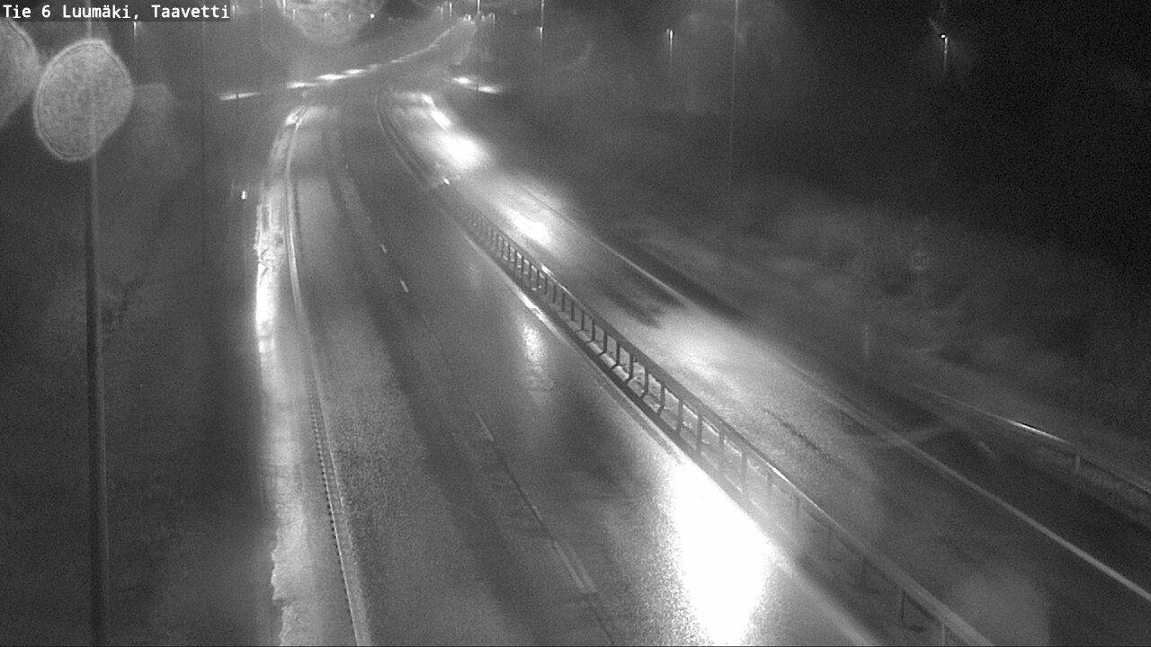 Weather Camera Image Road 6 Luumäki, Taavetti, Luumäki, Etelä-Karjala