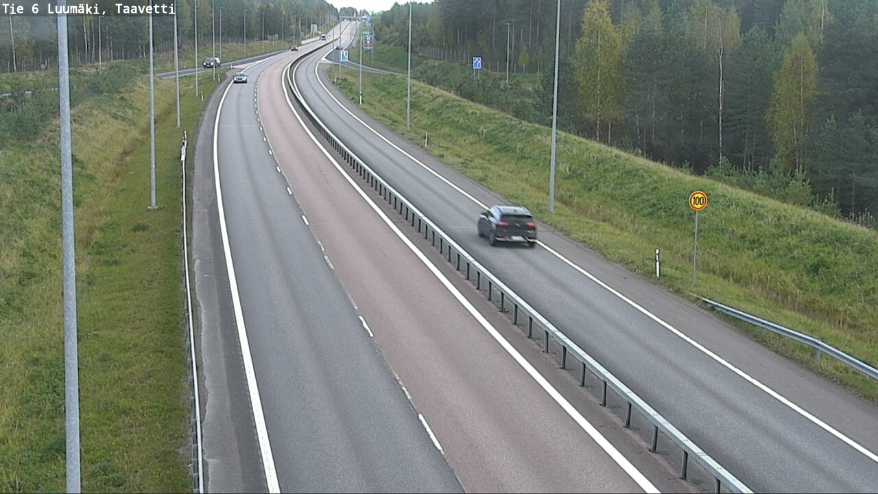 Weather Camera Image Road 6 Luumäki, Taavetti, Luumäki, Etelä-Karjala
