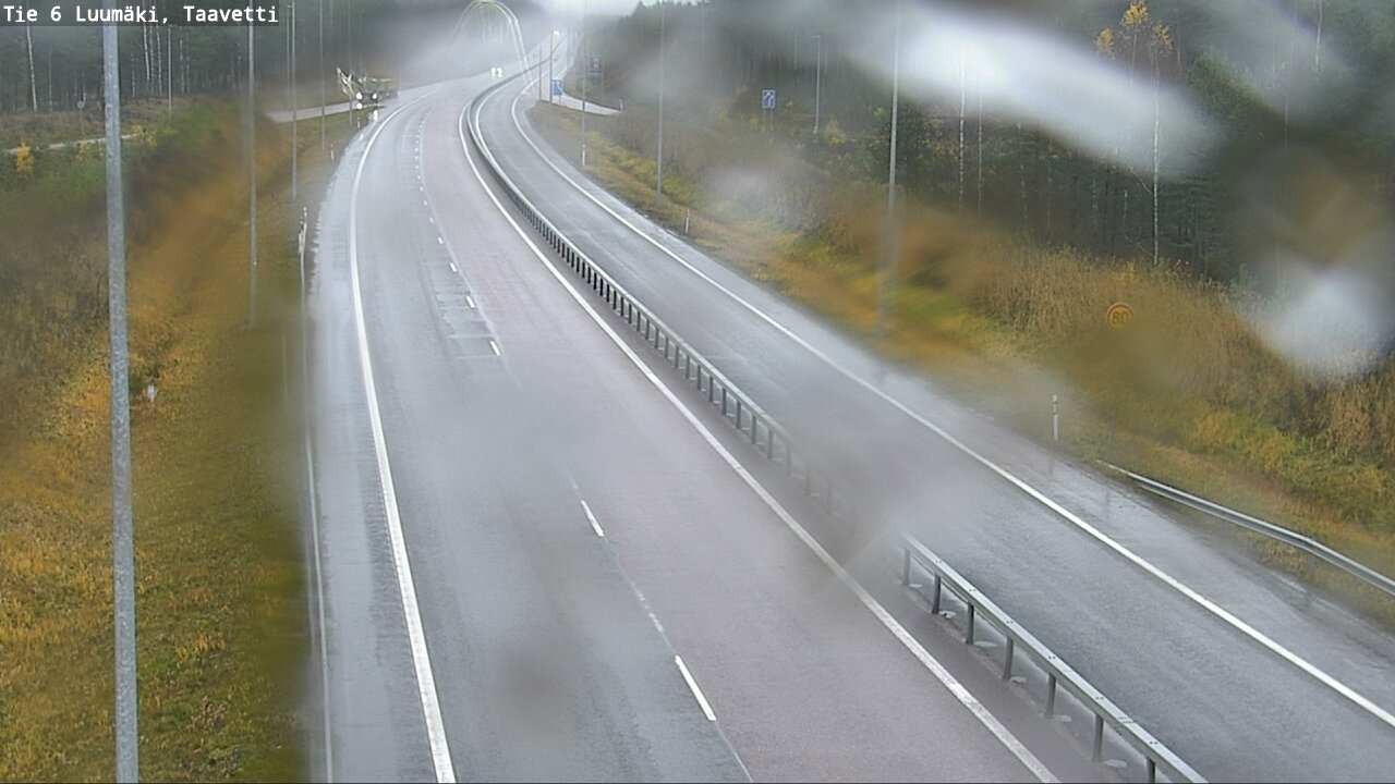 Weather Camera Image Road 6 Luumäki, Taavetti, Luumäki, Etelä-Karjala