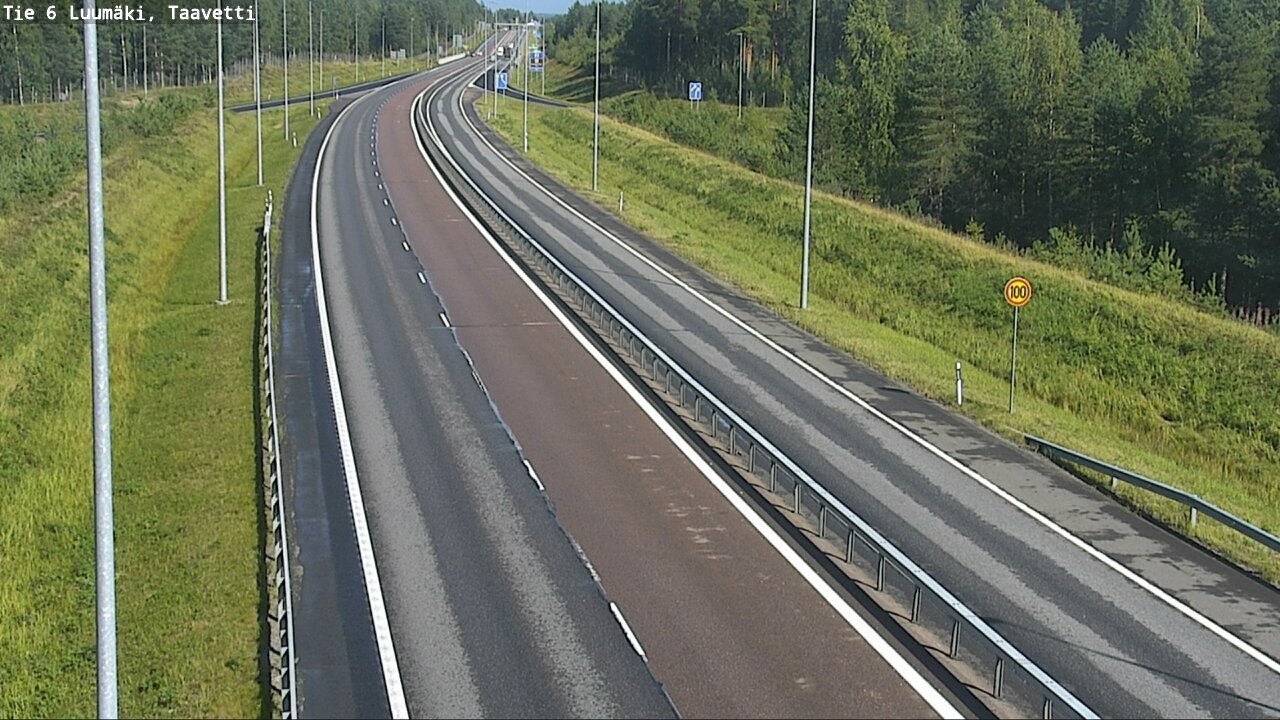 Kelikamerat Kuva Tie 6 Luumäki, Taavetti, Luumäki, Etelä-Karjala