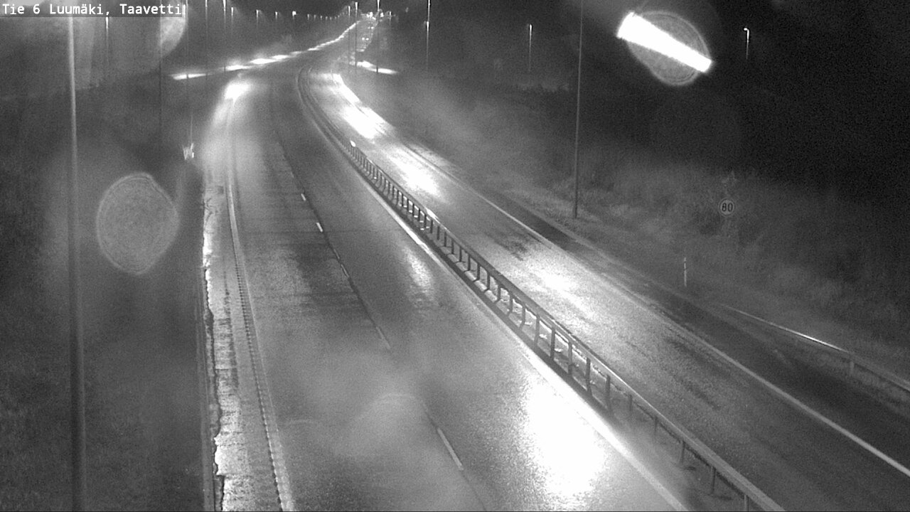 Weather Camera Image Road 6 Luumäki, Taavetti, Luumäki, Etelä-Karjala