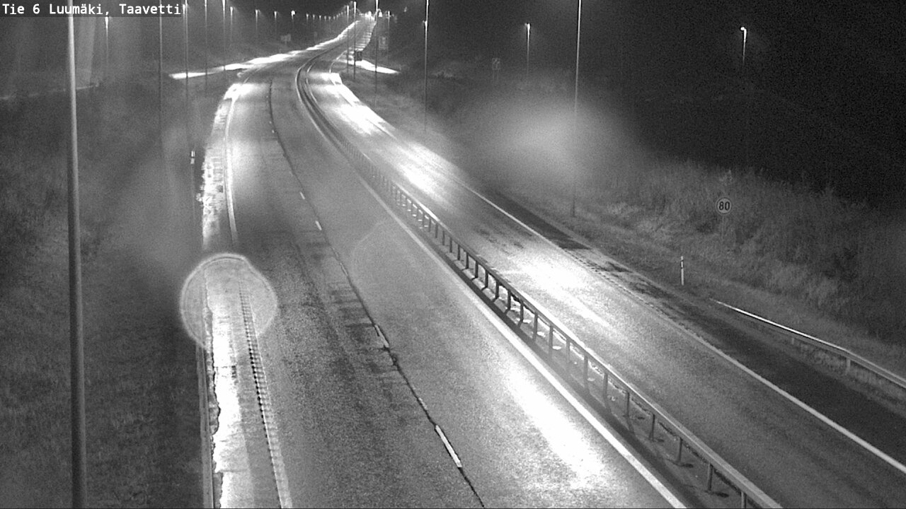 Weather Camera Image Road 6 Luumäki, Taavetti, Luumäki, Etelä-Karjala