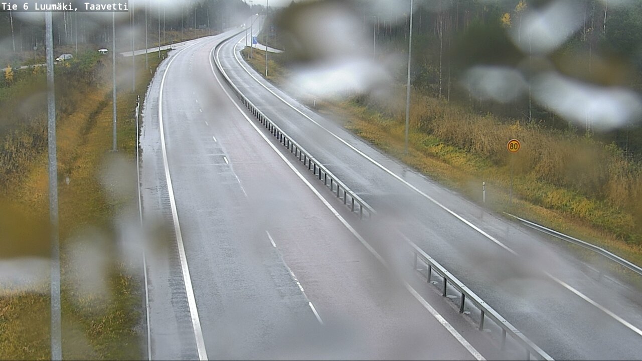 Weather Camera Image Road 6 Luumäki, Taavetti, Luumäki, Etelä-Karjala