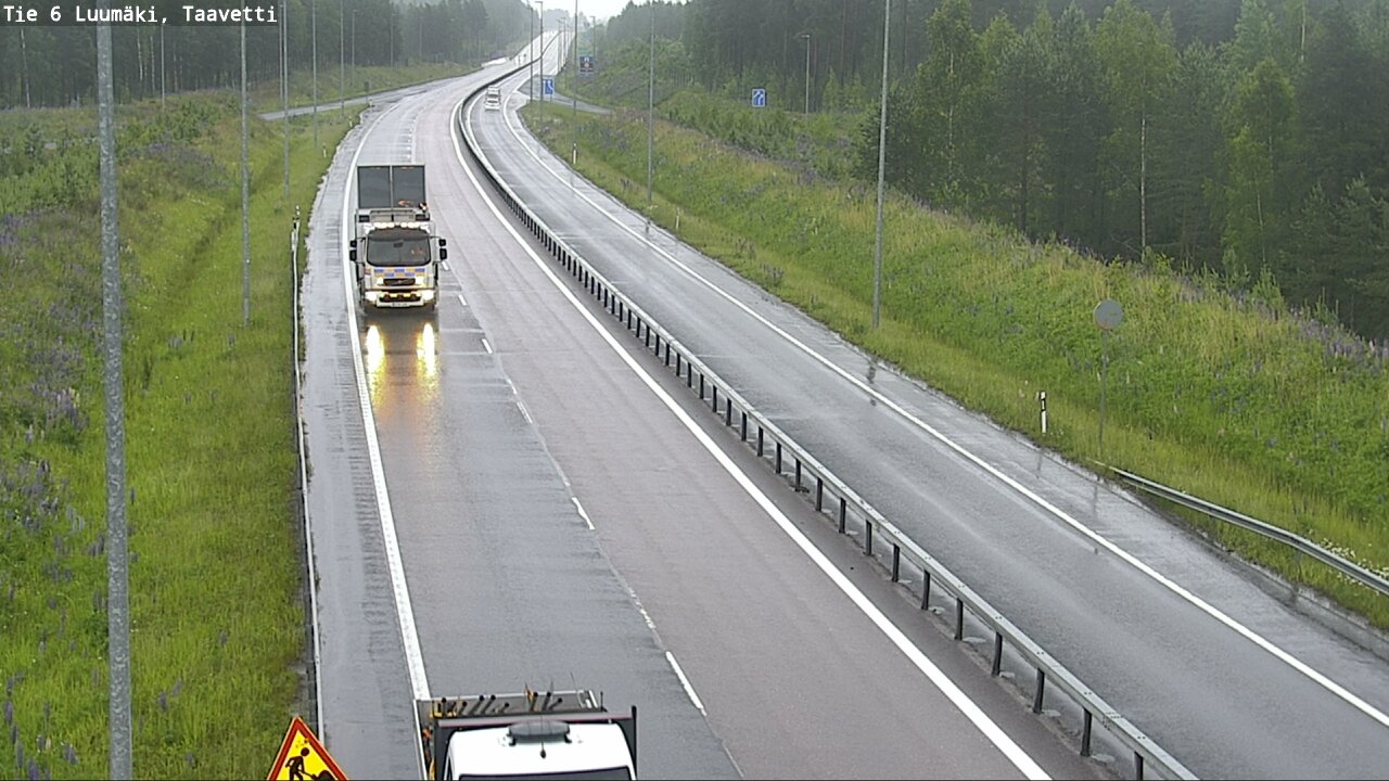 Kelikamerat Kuva Tie 6 Luumäki, Taavetti, Luumäki, Etelä-Karjala