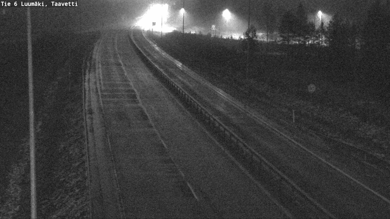 Weather Camera Image Road 6 Luumäki, Taavetti, Luumäki, Etelä-Karjala