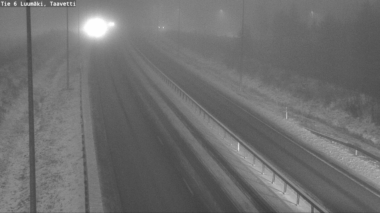 Weather Camera Image Väg 6 Luumäki, Taavetti, Luumäki, Etelä-Karjala