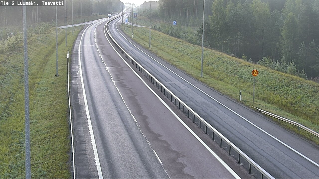 Weather Camera Image Road 6 Luumäki, Taavetti, Luumäki, Etelä-Karjala