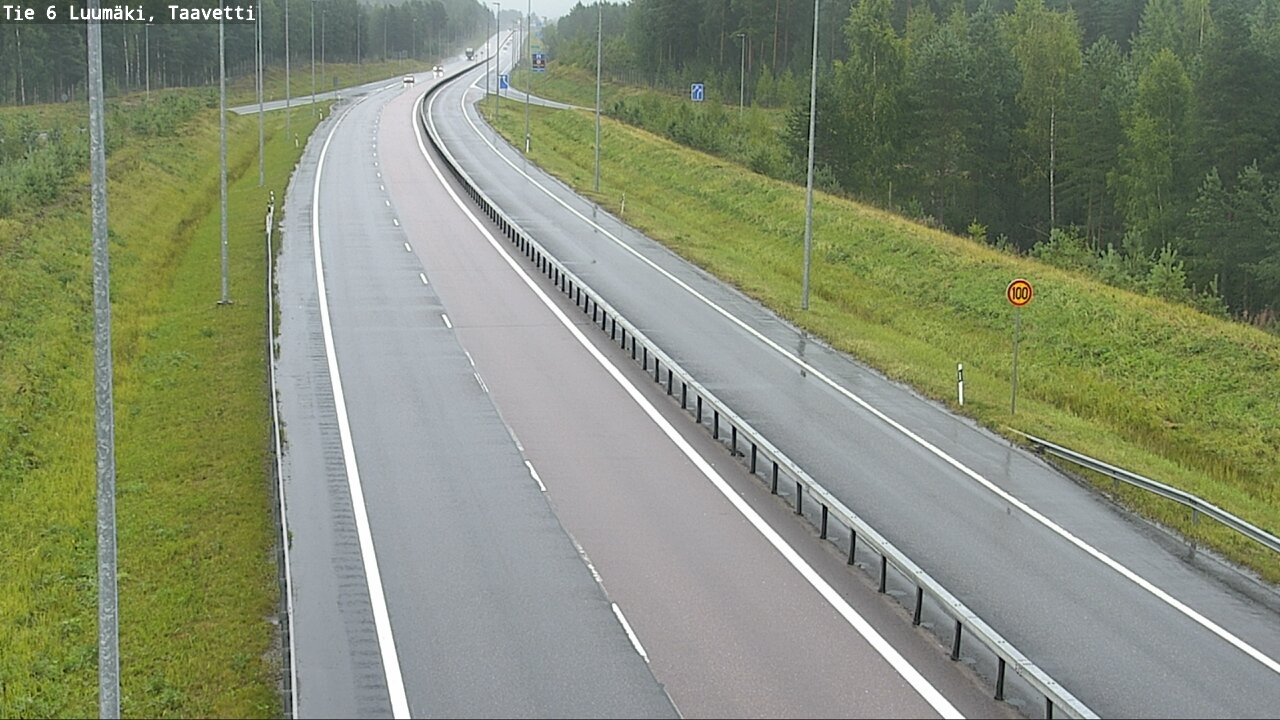 Kelikamerat Kuva Tie 6 Luumäki, Taavetti, Luumäki, Etelä-Karjala