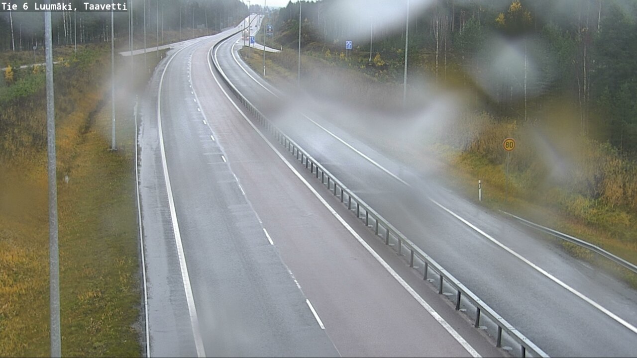 Weather Camera Image Road 6 Luumäki, Taavetti, Luumäki, Etelä-Karjala