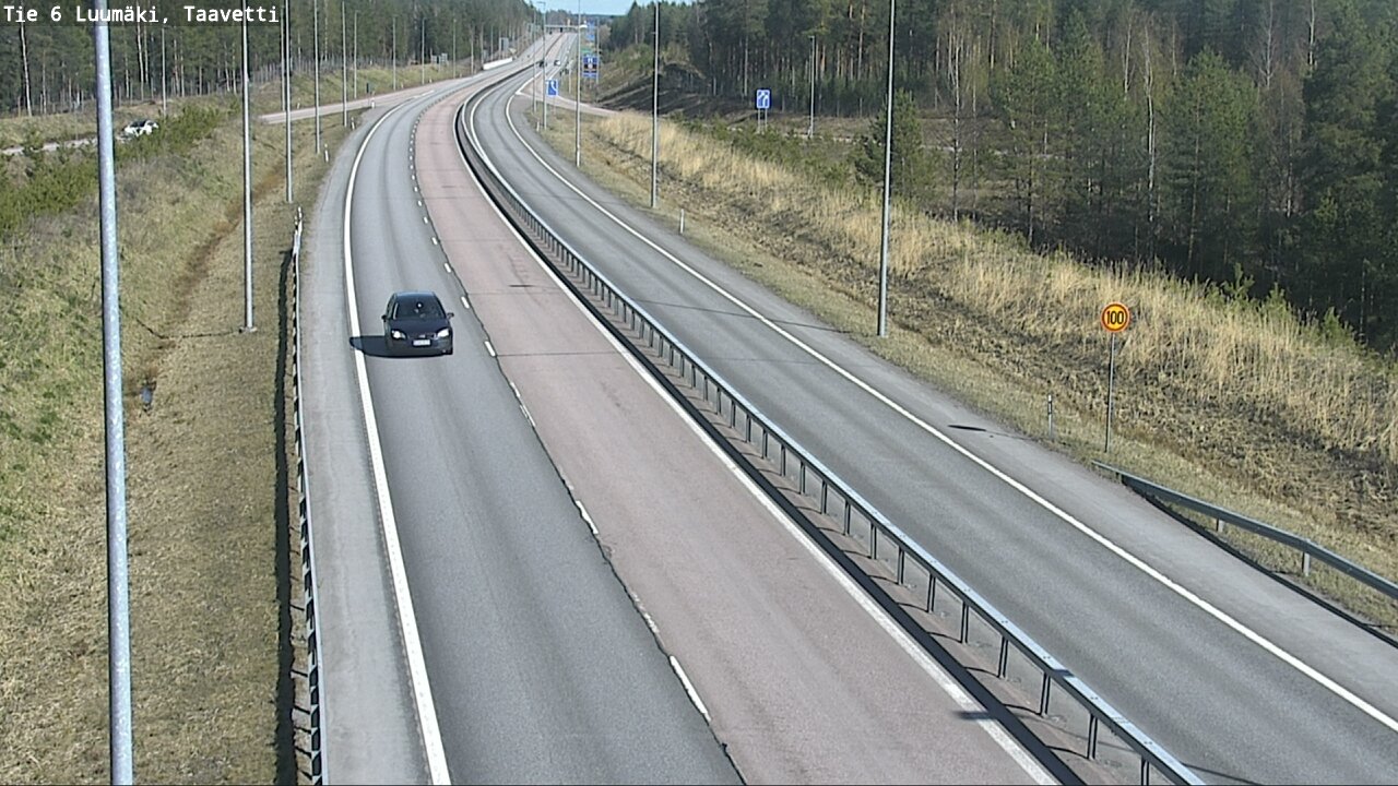 Weather Camera Image Road 6 Luumäki, Taavetti, Luumäki, Etelä-Karjala