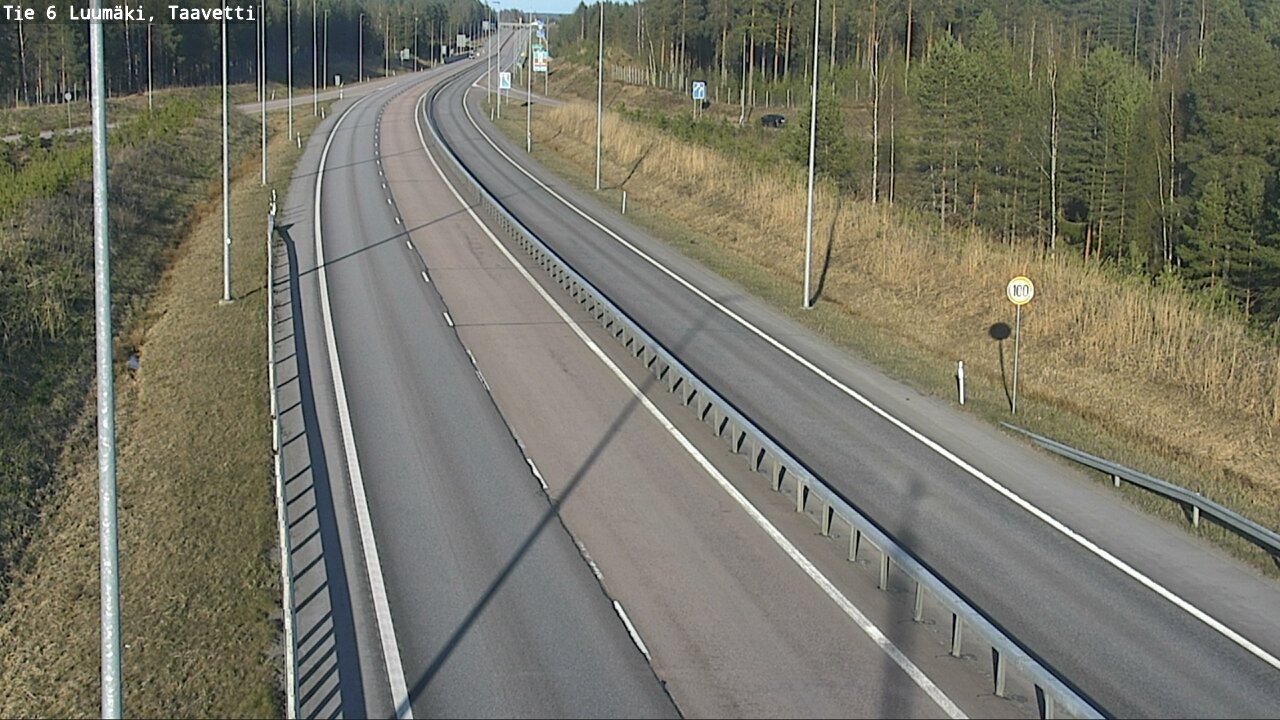 Weather Camera Image Road 6 Luumäki, Taavetti, Luumäki, Etelä-Karjala