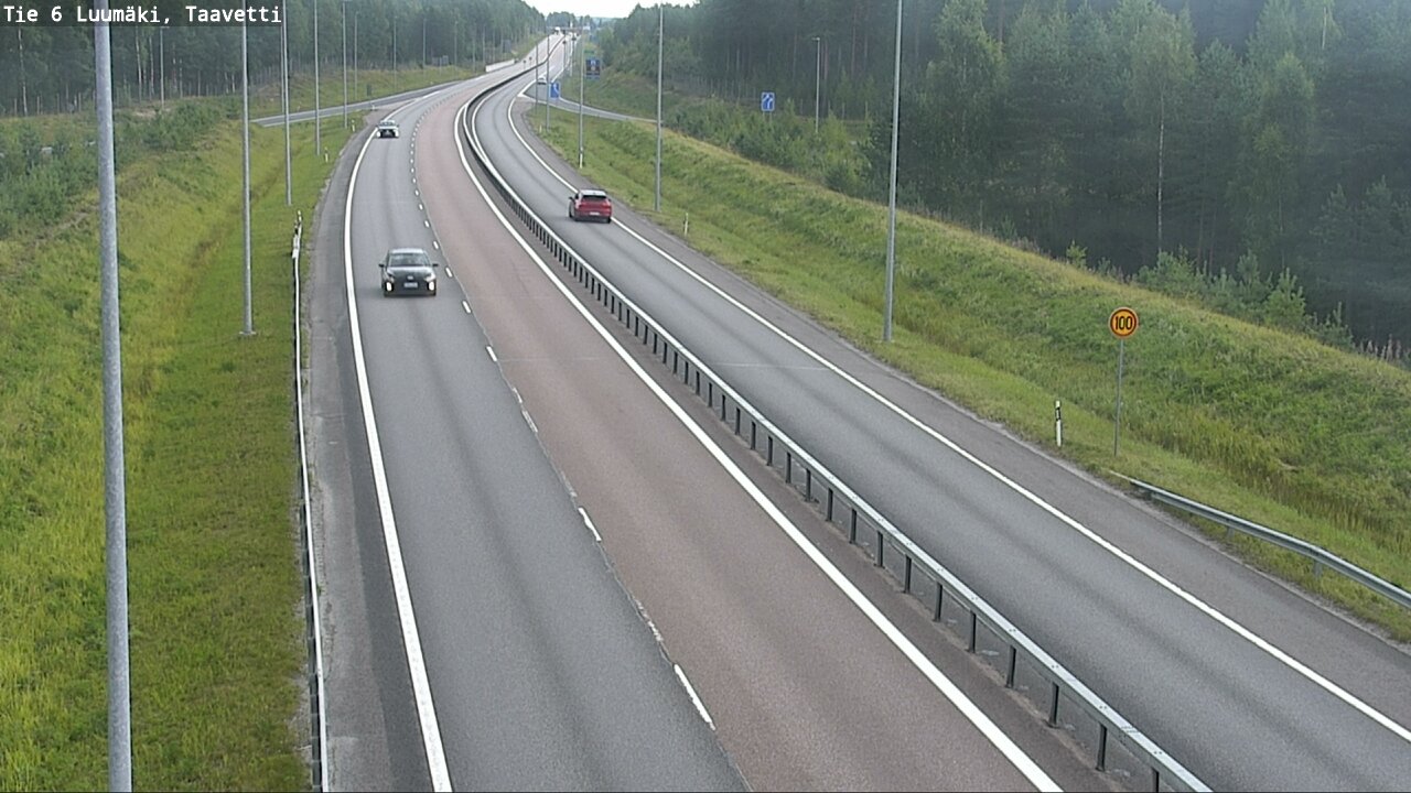Kelikamerat Kuva Tie 6 Luumäki, Taavetti, Luumäki, Etelä-Karjala