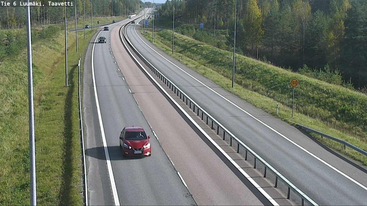 Weather Camera Image Road 6 Luumäki, Taavetti, Luumäki, Etelä-Karjala