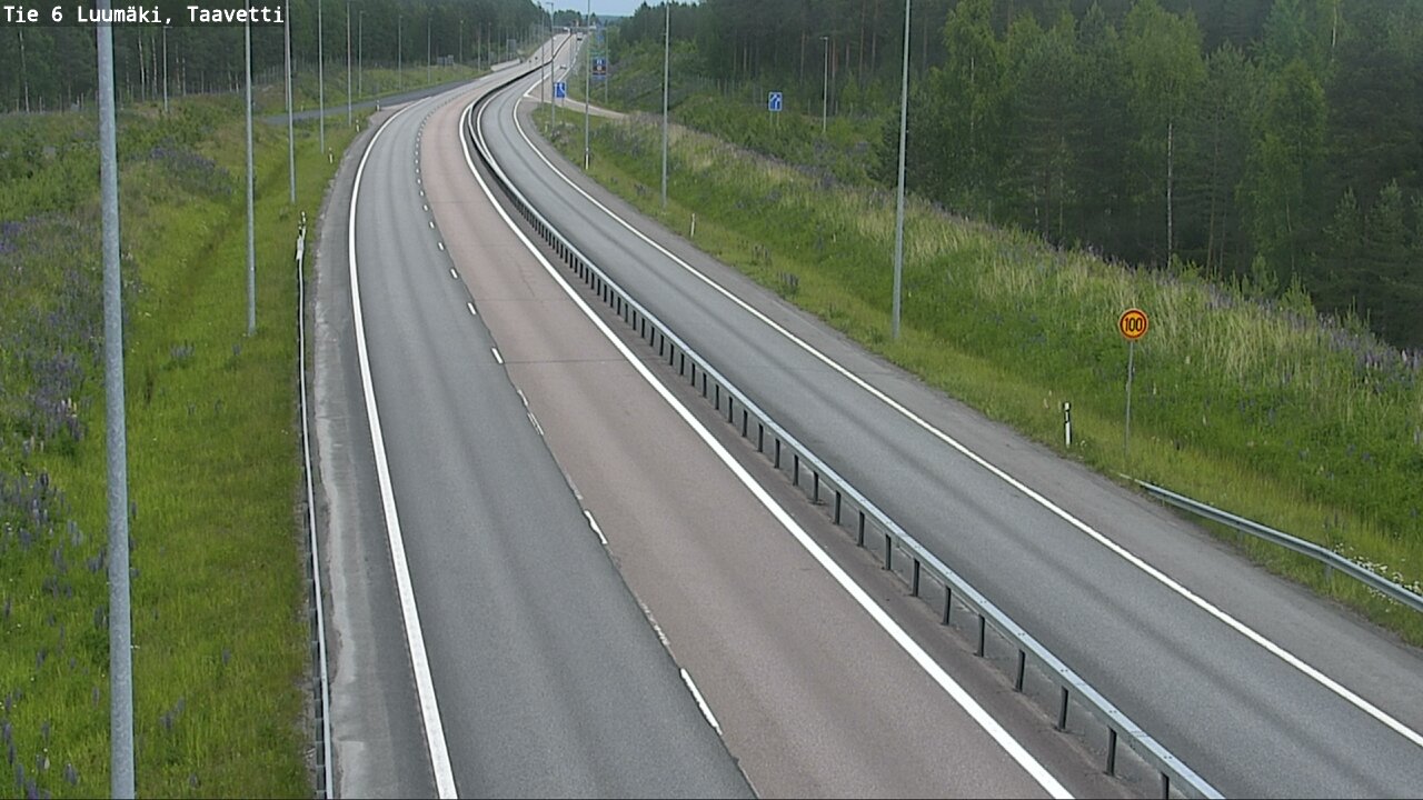 Kelikamerat Kuva Tie 6 Luumäki, Taavetti, Luumäki, Etelä-Karjala