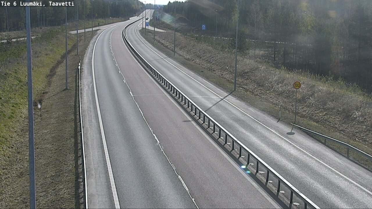 Weather Camera Image Road 6 Luumäki, Taavetti, Luumäki, Etelä-Karjala