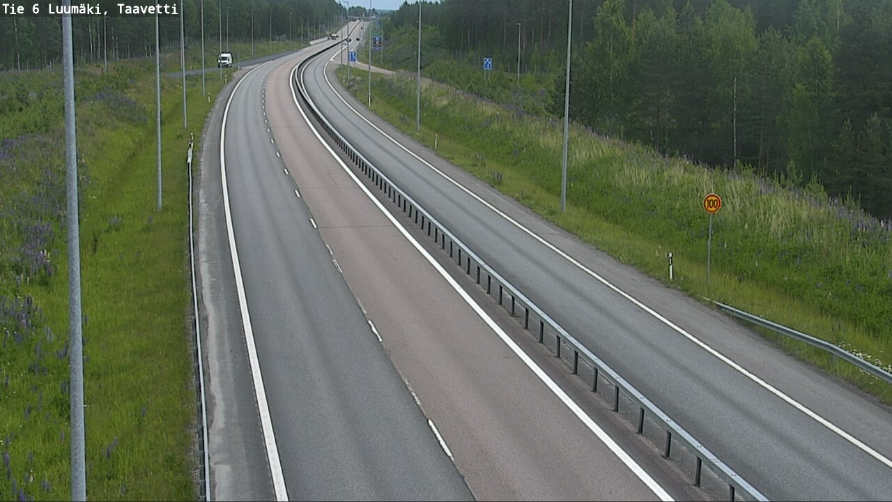Kelikamerat Kuva Tie 6 Luumäki, Taavetti, Luumäki, Etelä-Karjala