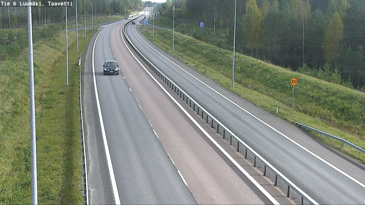 Weather Camera Image Road 6 Luumäki, Taavetti, Luumäki, Etelä-Karjala