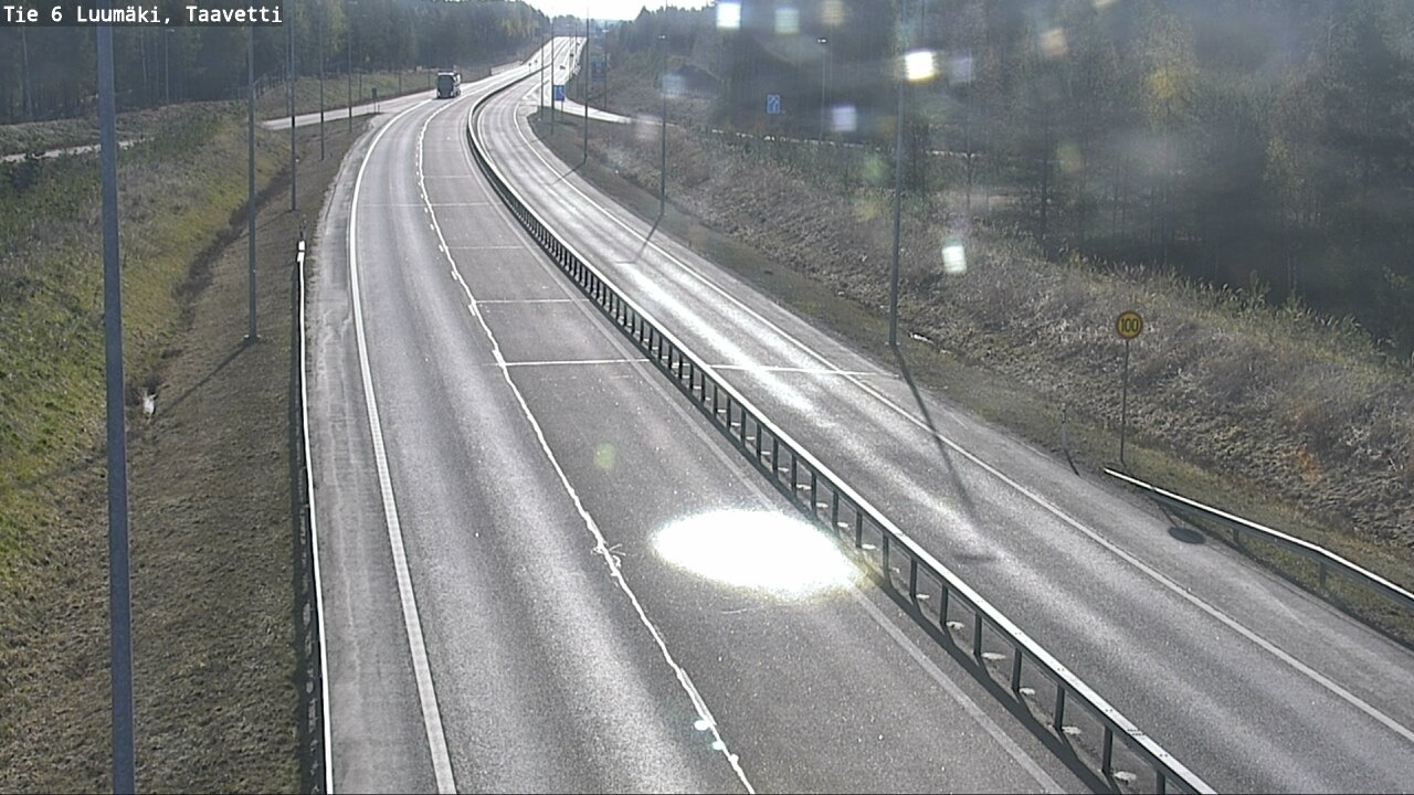 Weather Camera Image Road 6 Luumäki, Taavetti, Luumäki, Etelä-Karjala
