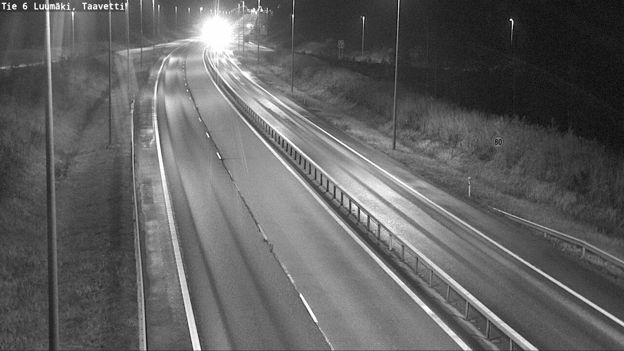 Weather Camera Image Road 6 Luumäki, Taavetti, Luumäki, Etelä-Karjala
