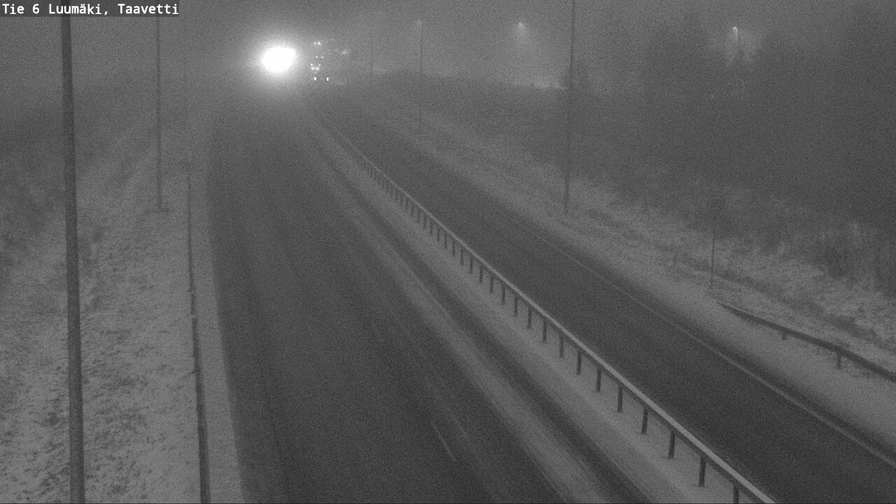 Weather Camera Image Väg 6 Luumäki, Taavetti, Luumäki, Etelä-Karjala