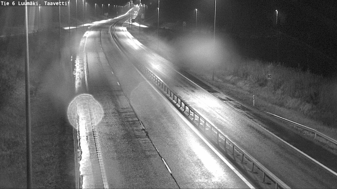 Weather Camera Image Road 6 Luumäki, Taavetti, Luumäki, Etelä-Karjala
