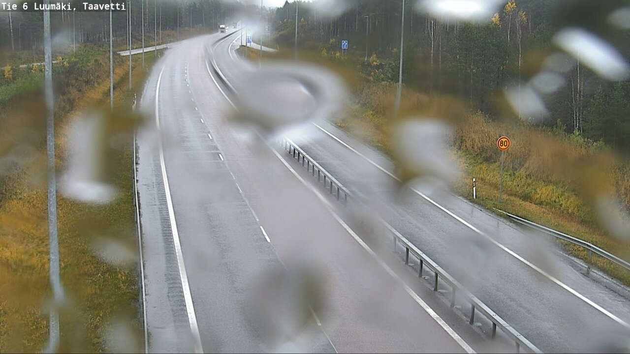 Weather Camera Image Road 6 Luumäki, Taavetti, Luumäki, Etelä-Karjala