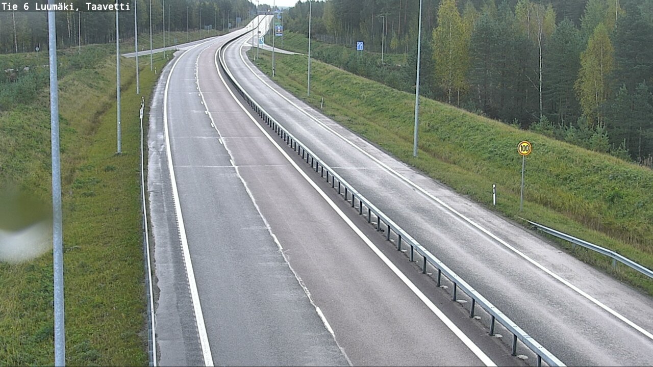Weather Camera Image Väg 6 Luumäki, Taavetti, Luumäki, Etelä-Karjala