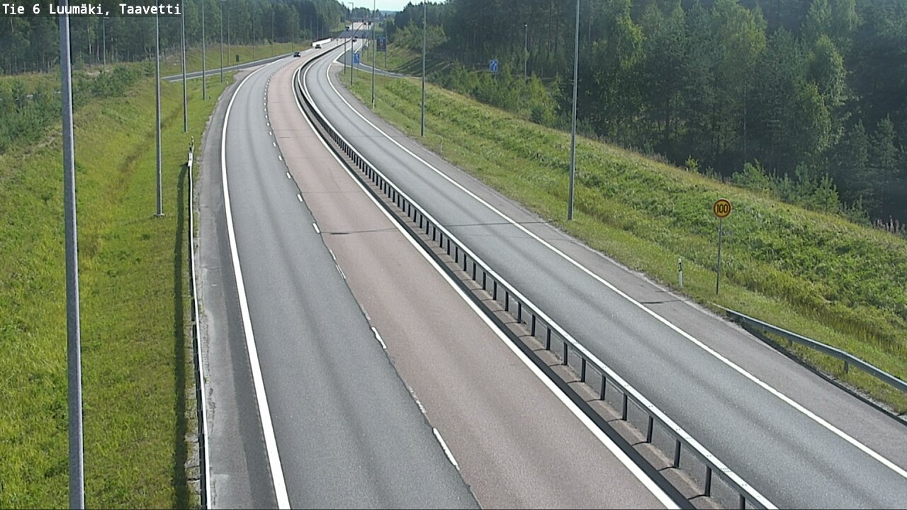 Kelikamerat Kuva Tie 6 Luumäki, Taavetti, Luumäki, Etelä-Karjala