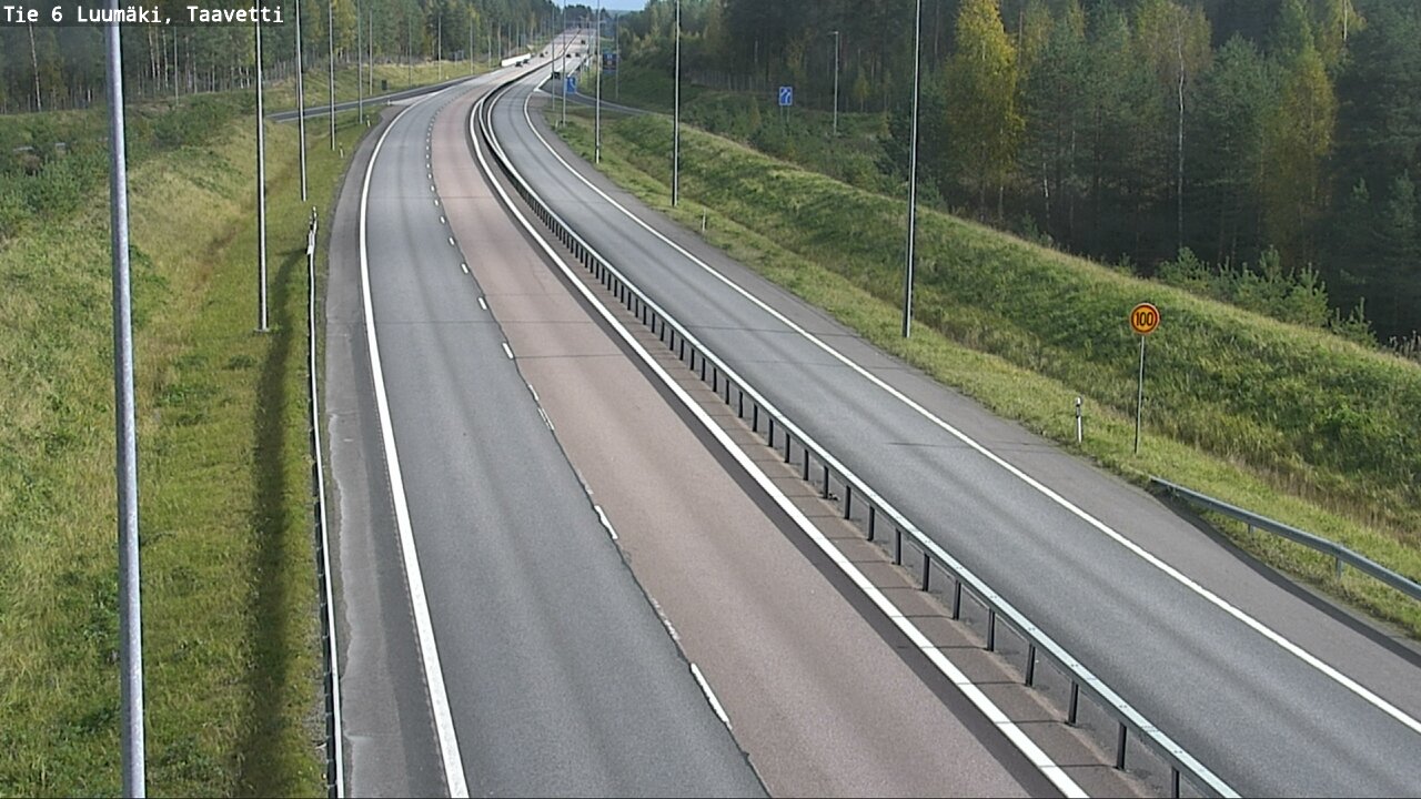 Weather Camera Image Road 6 Luumäki, Taavetti, Luumäki, Etelä-Karjala