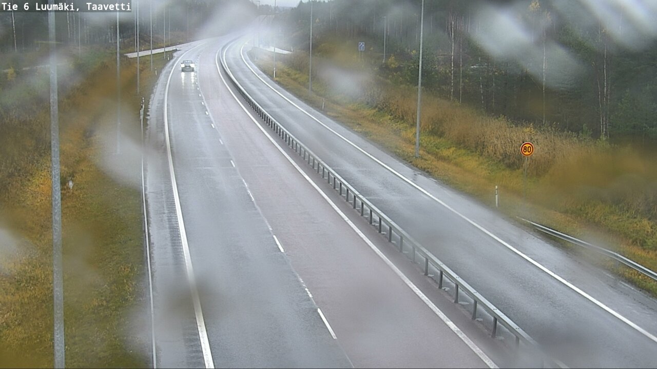 Weather Camera Image Road 6 Luumäki, Taavetti, Luumäki, Etelä-Karjala