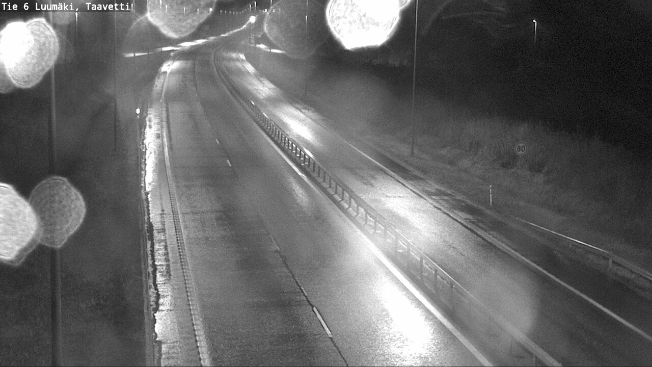Weather Camera Image Road 6 Luumäki, Taavetti, Luumäki, Etelä-Karjala