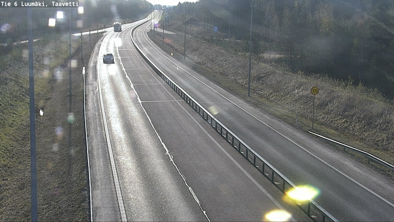 Weather Camera Image Road 6 Luumäki, Taavetti, Luumäki, Etelä-Karjala