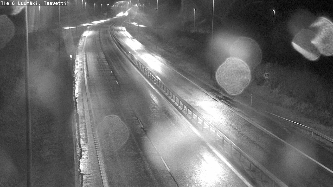 Weather Camera Image Road 6 Luumäki, Taavetti, Luumäki, Etelä-Karjala