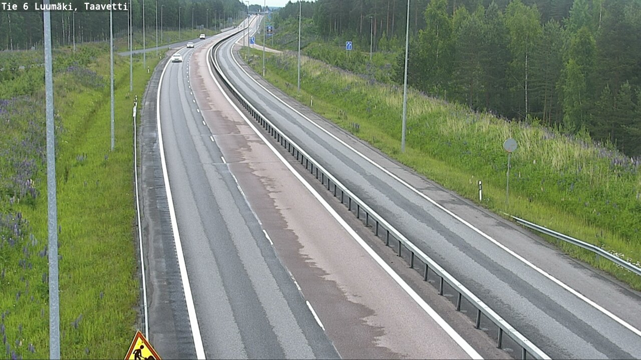 Kelikamerat Kuva Tie 6 Luumäki, Taavetti, Luumäki, Etelä-Karjala
