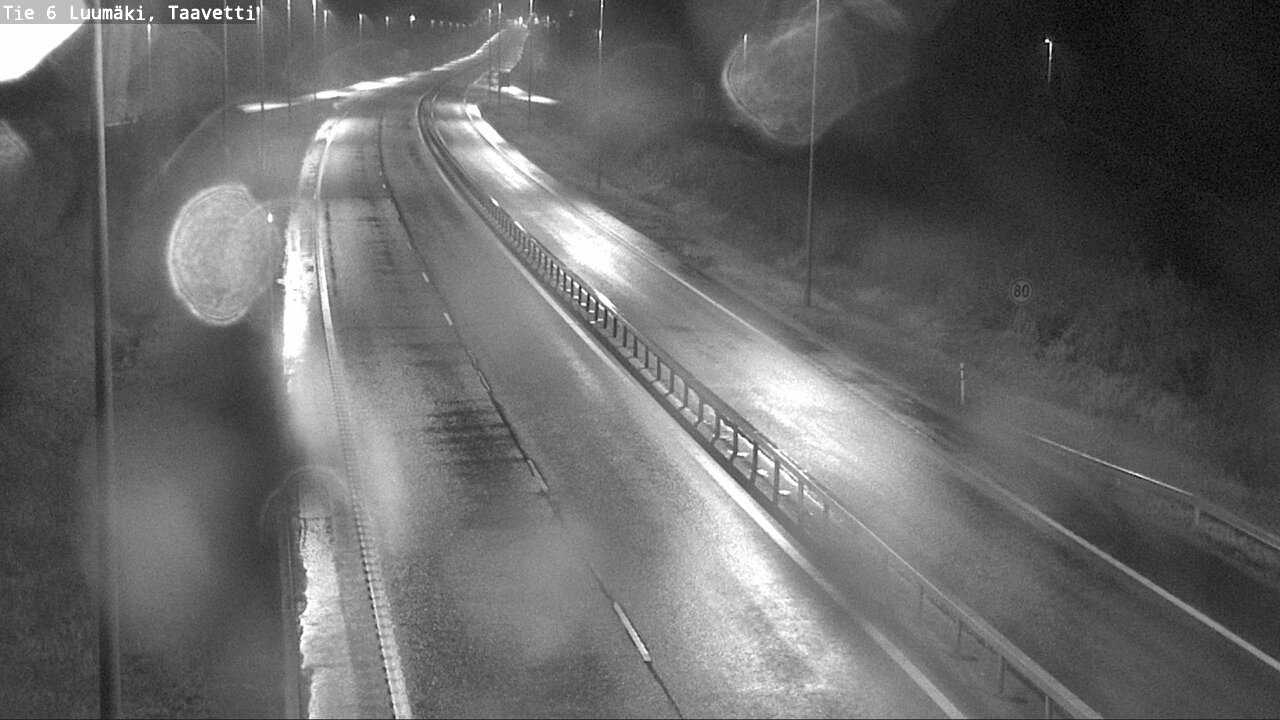 Weather Camera Image Road 6 Luumäki, Taavetti, Luumäki, Etelä-Karjala