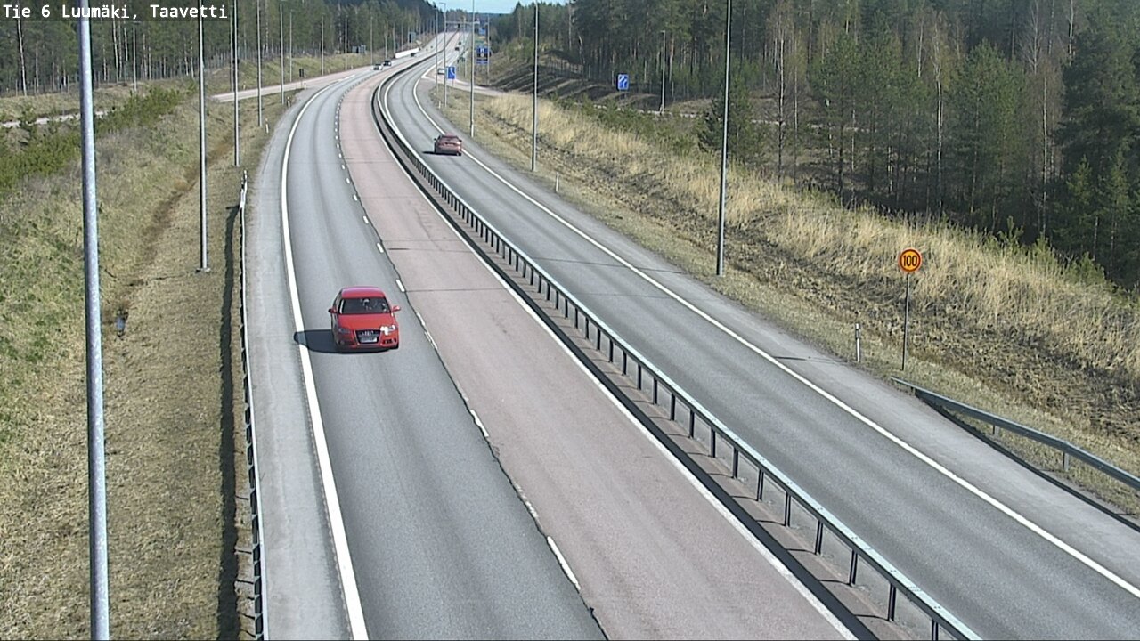 Weather Camera Image Road 6 Luumäki, Taavetti, Luumäki, Etelä-Karjala
