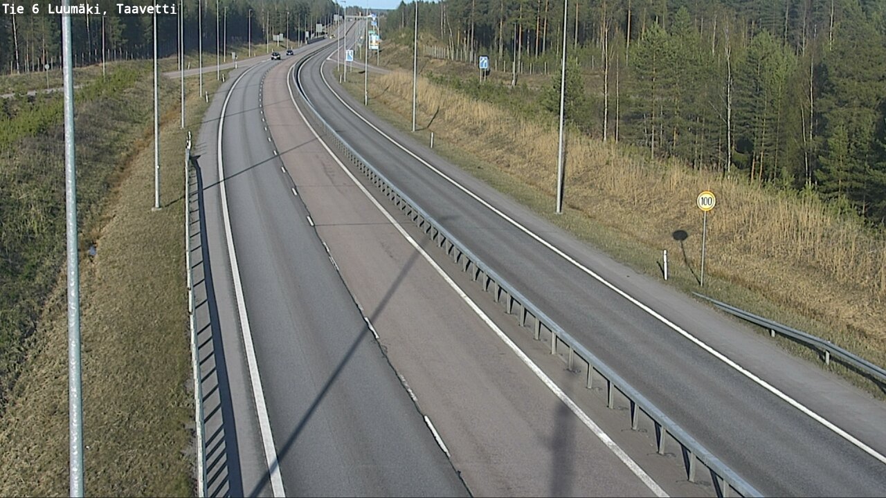 Weather Camera Image Road 6 Luumäki, Taavetti, Luumäki, Etelä-Karjala