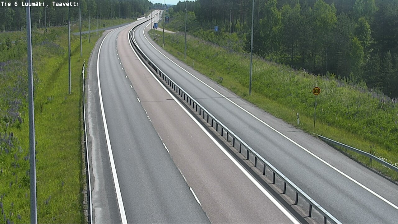 Kelikamerat Kuva Tie 6 Luumäki, Taavetti, Luumäki, Etelä-Karjala