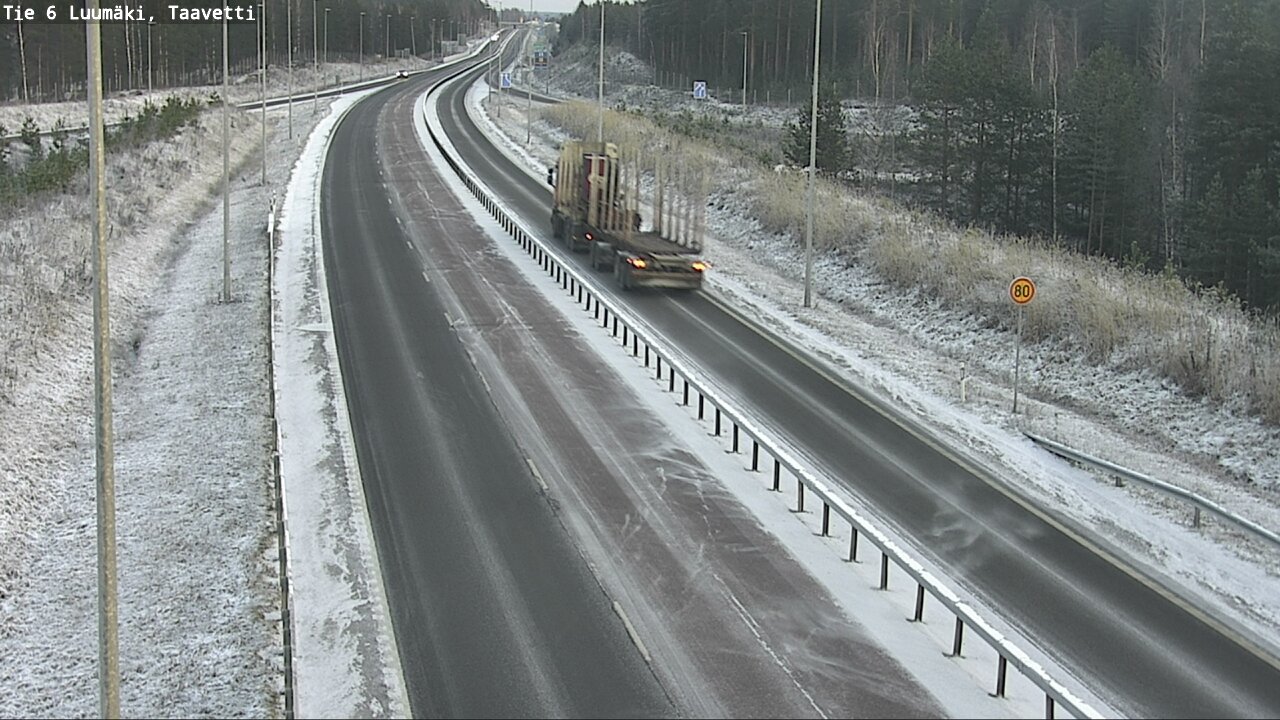 Kelikamerat Kuva Tie 6 Luumäki, Taavetti, Luumäki, Etelä-Karjala