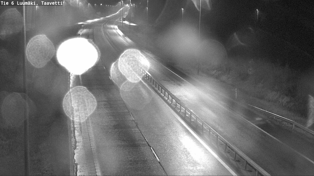 Weather Camera Image Road 6 Luumäki, Taavetti, Luumäki, Etelä-Karjala