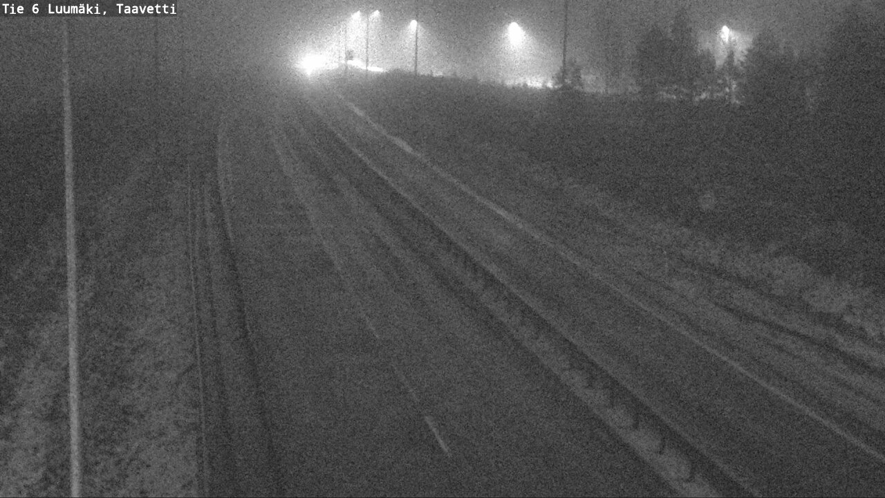 Weather Camera Image Väg 6 Luumäki, Taavetti, Luumäki, Etelä-Karjala