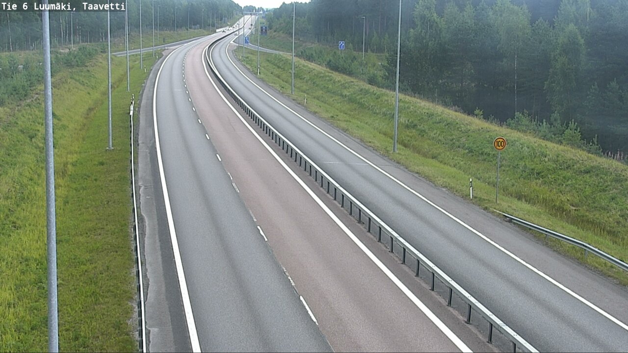 Kelikamerat Kuva Tie 6 Luumäki, Taavetti, Luumäki, Etelä-Karjala