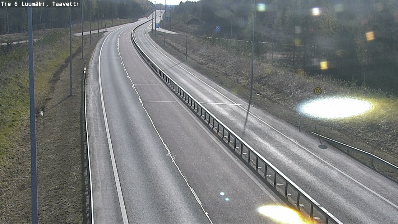 Weather Camera Image Road 6 Luumäki, Taavetti, Luumäki, Etelä-Karjala