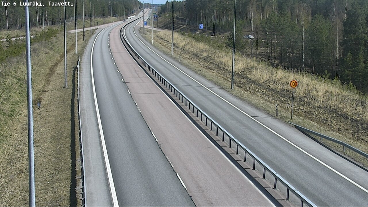 Weather Camera Image Road 6 Luumäki, Taavetti, Luumäki, Etelä-Karjala