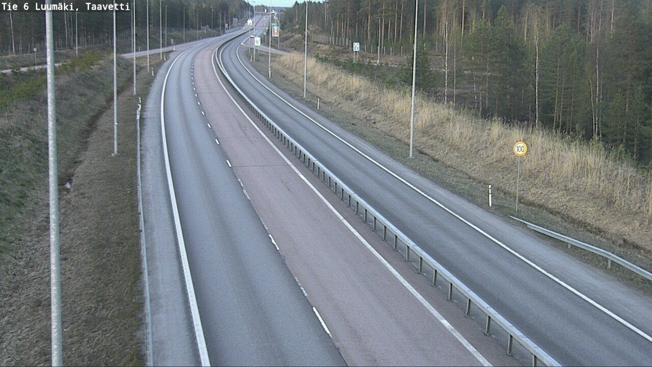 Weather Camera Image Road 6 Luumäki, Taavetti, Luumäki, Etelä-Karjala