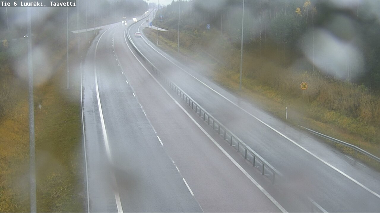 Weather Camera Image Väg 6 Luumäki, Taavetti, Luumäki, Etelä-Karjala