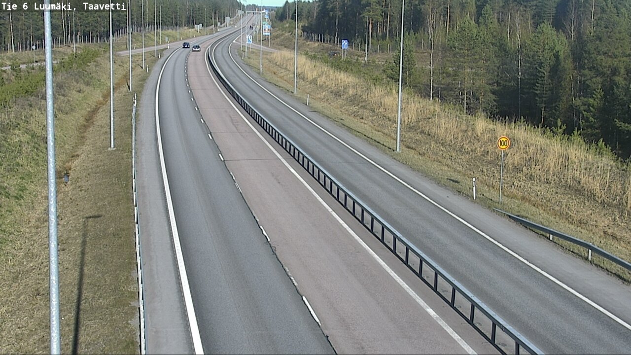 Weather Camera Image Road 6 Luumäki, Taavetti, Luumäki, Etelä-Karjala