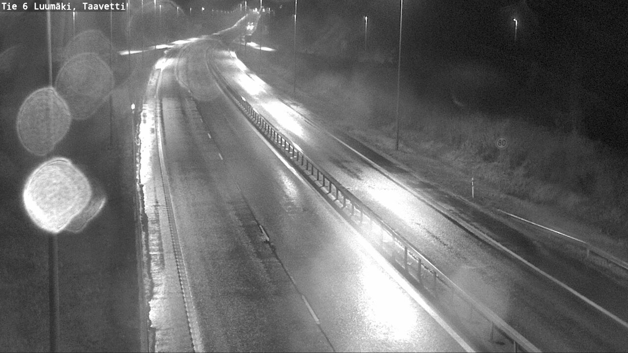 Weather Camera Image Road 6 Luumäki, Taavetti, Luumäki, Etelä-Karjala
